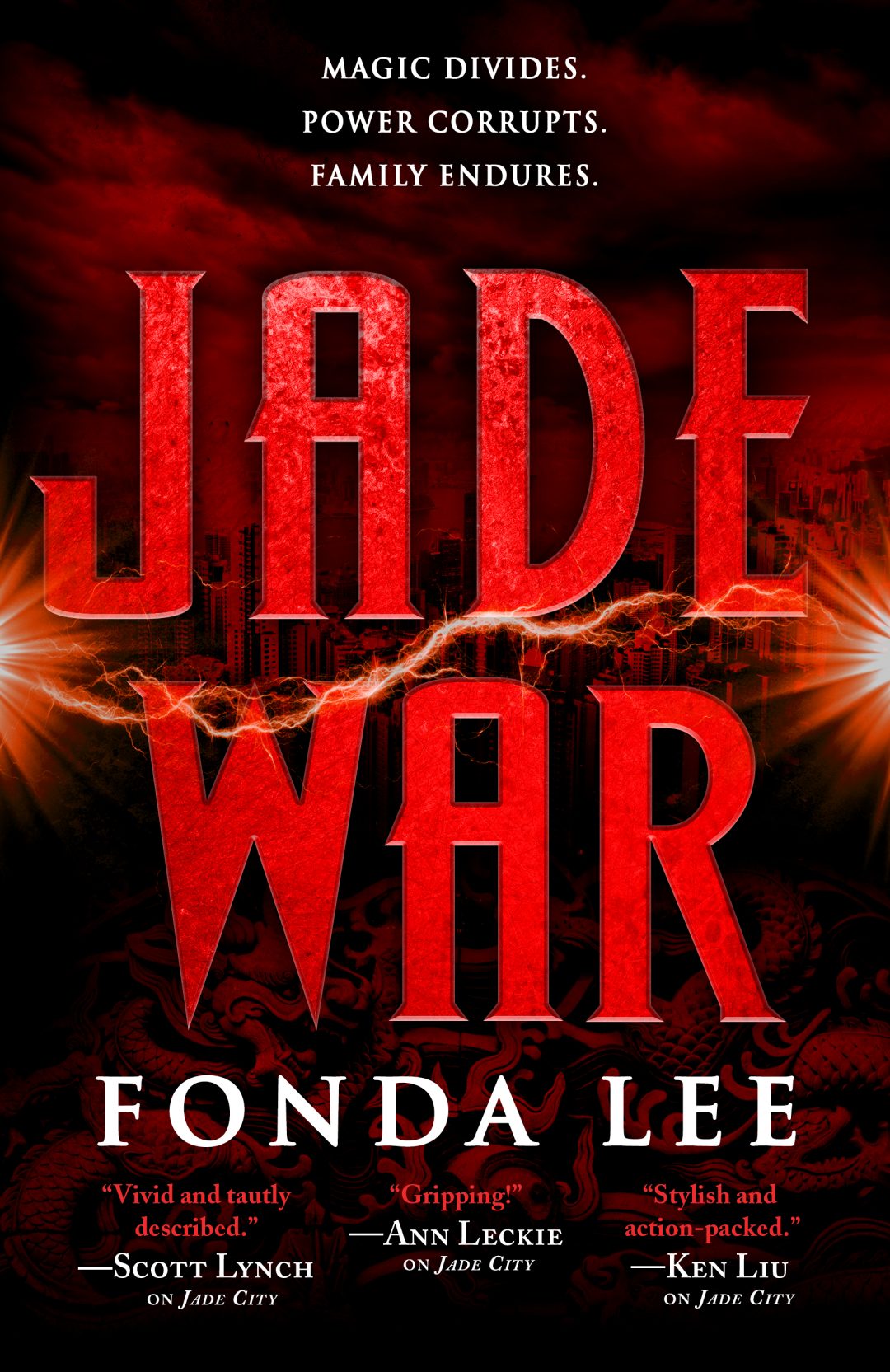 Cover Reveal for JADE WAR Fonda Lee