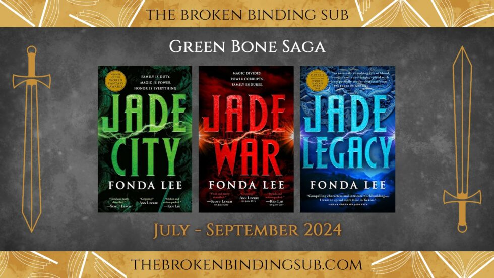 Green Bone Saga special editions from The Broken Binding Fonda Lee